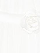 Completo body e gonna per bambina Colorichiari bianco con applicazione fiore FL208395 4970a 1515 COLORICHIARI KIDS 