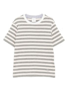 T-shirt per bambino Eleventy Kids grigia con strisce orizzontali EX8P01 J0519 105GR ELEVENTY KIDS 