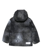 Giubbino Hilo per bambino Molo nero con stampa all-over 5W25M305 9371 MOLO 