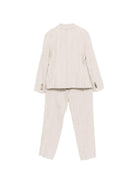 Completo per bambino Colorichiari beige con motivo gessato (5 pezzi) MJ508364 4952 26 COLORICHIARI KIDS 