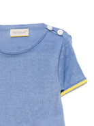 T-shirt per neonata Gensami kids azzurro in maglia GIR01-B-SOFT OCEAN BLUE GENSAMI KIDS 