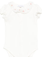 Tutina per neonata Tartine Et Chocolat bianca con colletto alla Peter Pan CC11010 13 TArtine & Chocolat KIDS 
