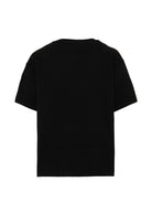T-shirt per bambino Balmain Kids nera con scritta sul davanti BZ8H01 Z3672 930BC BALMAIN KIDS 