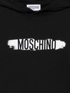 Abito per bambina Moschino Kids nero modello felpa HDV0ICLCA40 60100 MOSCHINO KIDS 
