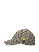 Cappellino da baseball per bambino Gucci Kids beige con stampa del personaggio MR. MEN 8600093HBJJ 4068 GUCCI KIDS 
