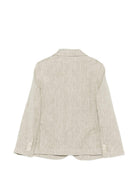 Blazer per bambino Eleventy Kids beige con revers classici EY2Q04 I0316 724 ELEVENTY KIDS 
