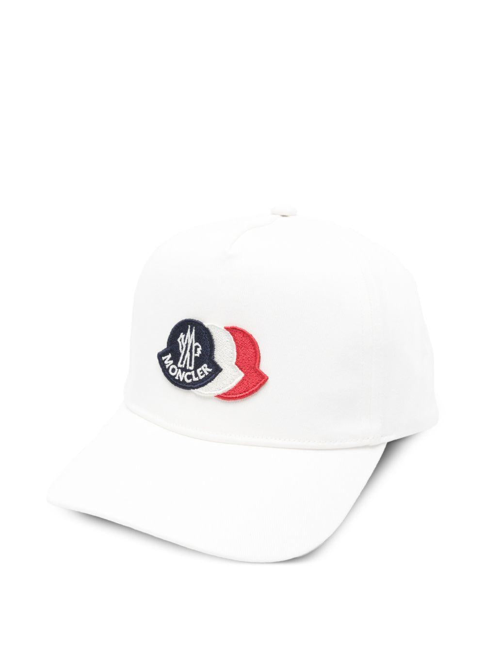 Cappello per bambino Moncler Enfant bianco con logo L19543B000010U082 037 MONCLER KIDS 