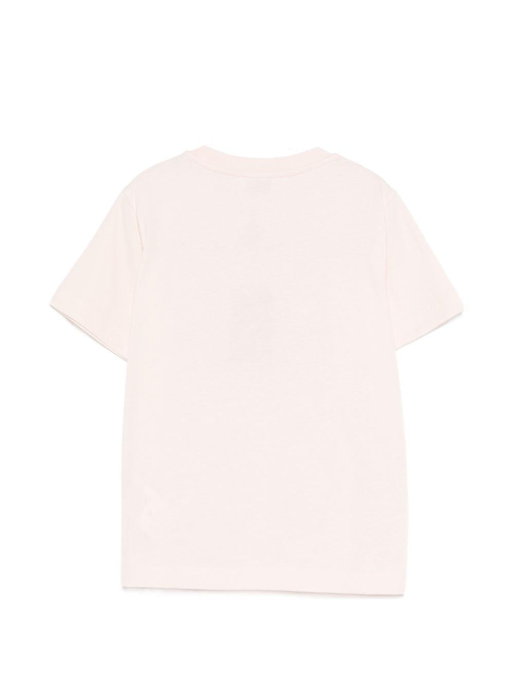 T-shirt per bambina Etro Kids rosa con stampa logo GY8Q11 Z3672 501 ETRO KIDS 