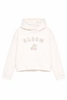 Felpa Carmine per bambina Bonpoint bianco con dettagli ricamati sul davanti S06GSWK00008 108 BONPOINT KIDS 