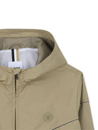 Giubbino da bambino Boss Kids beige con cappuccio e zip J52996 295 BOSS KIDS 