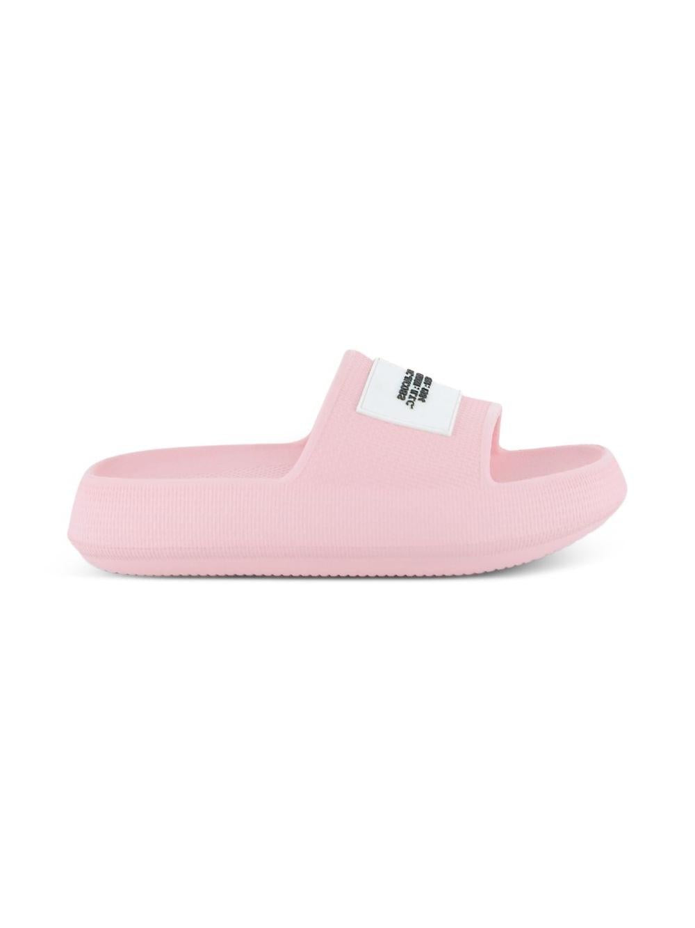 Ciabatte per bambina The Marc Jacobs Kids rosa con logo in rilievo W60821 475 THE MARC JACOBS KIDS 
