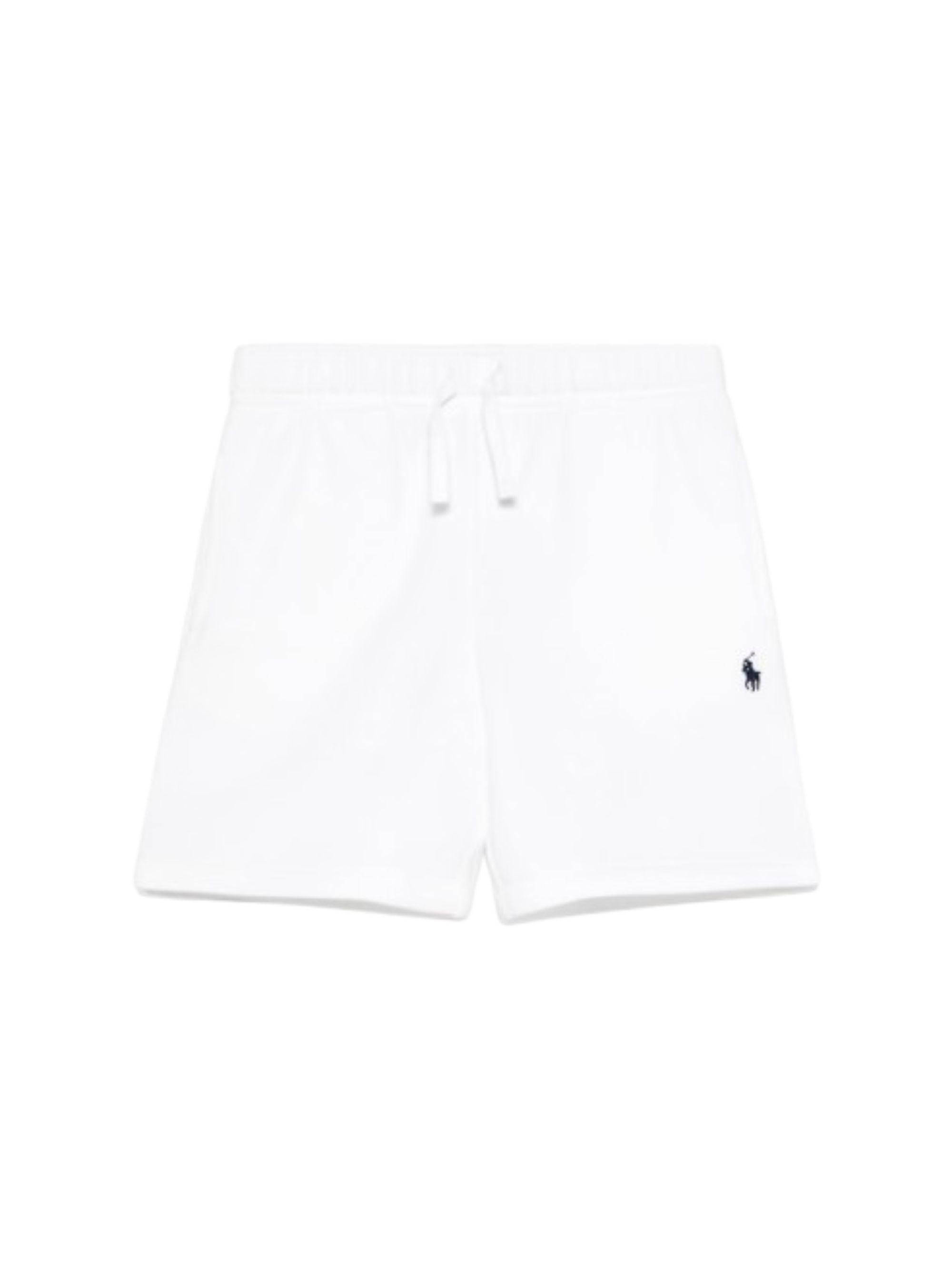 Shorts per bambino Polo Ralph Lauren Kids bianchi con motivo Polo Pony 322964135 001 Ralph Lauren kids 