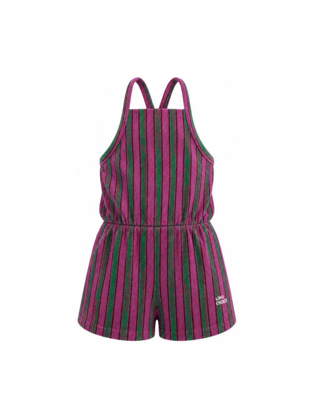 Tuta intera per bambina Bobo Choses Kids multicolore con design a righe B126AC109 511 BOBO CHOSES KIDS 