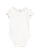Tutina per neonata Tartine Et Chocolat bianca con colletto alla Peter Pan CC11010 13 TArtine & Chocolat KIDS 