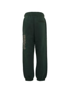 Pantaloni sportivi per bambino Molo Kids verdi con stampa grafica sul lato 1W26I201 5721 MOLO KIDS 