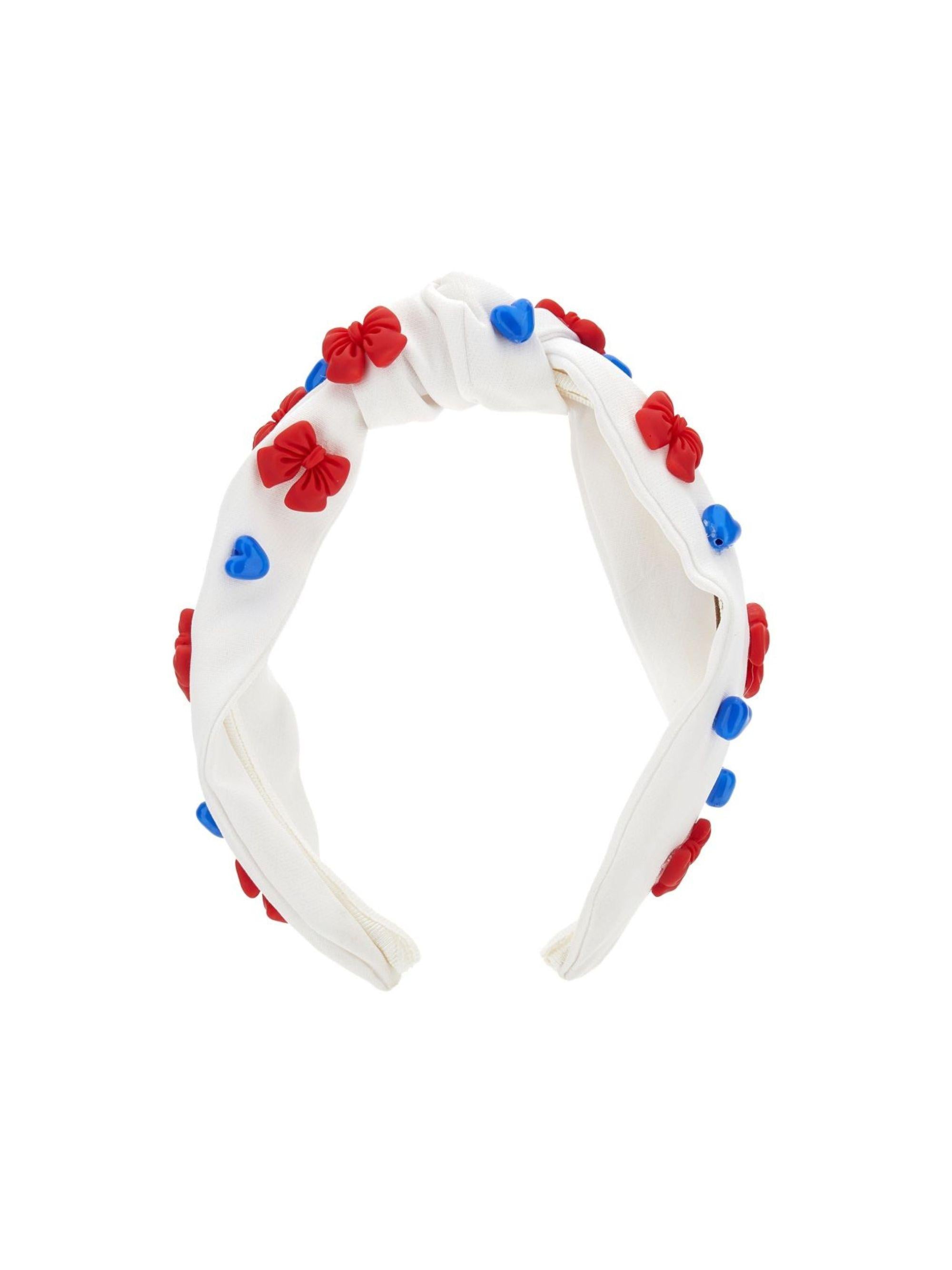 Cerchietto per bambina Monnalisa bianco con fiocco 19G012 7071 9956 MONNALISA 