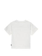 T-shirt per bambina Palm Angels Kids bianca con stampa teddy sul davanti PGAA002S26JER007 002 PALM ANGELS KIDS 