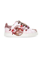 Sneakers per bambina Monnalisa Kids rosa con stampa grafica Toy Story 8CH003 8771 094F MONNALISA KIDS 