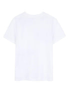 Set t-shirt e shorts per bambino Dkny Kids bianco e beige con stampa logo D62521 20P DKNY KIDS 