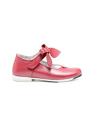 Ballerine per bambina Monnalisa Kids rosse con applicazione fiocco sul davanti 83H000 8777 0043 MONNALISA KIDS 