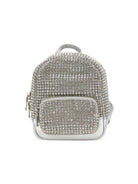Zaino per bambina Monnalisa Kids argento con decorazione con strass 79H002 8069 0075 MONNALISA KIDS 