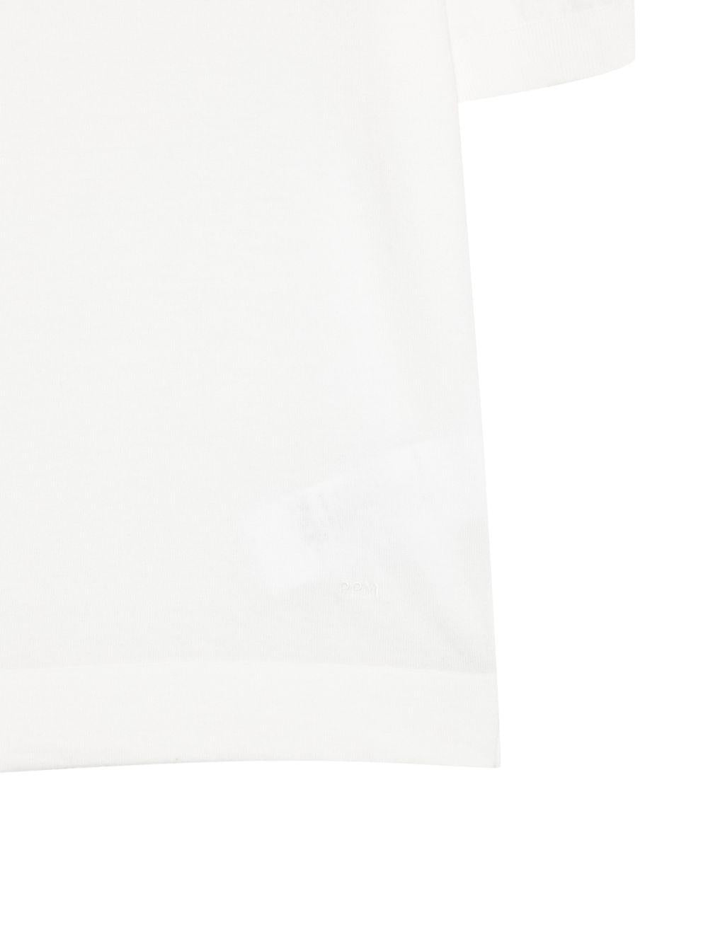 T-shirt per bambino Paolo Pecora Kids bianca con maniche corte PP4177 GESSO PAOLO PECORA KIDS 