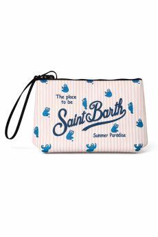 Pochette Aline MC2 Saint Barth multicolore con stampa grafica bradipi ALIN001 02111L MC2 ST. BARTH KIDS 
