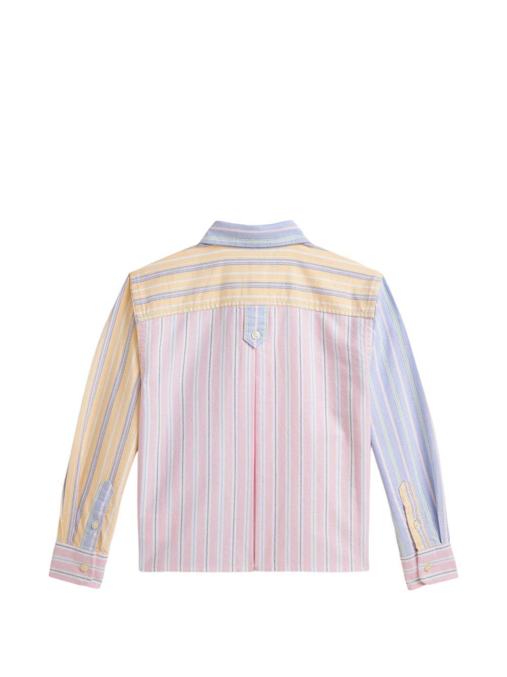 Camicia per bambino Polo Ralph Lauren Kids multicolore con design a righe 312A11793 001 Ralph Lauren kids 