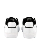 Sneakers per bambino BOSS Kids bianche con dettaglio con placca con logo J52554 10P BOSS KIDS 