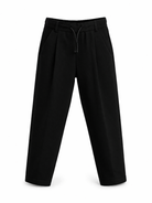 Pantaloni per bambino Paolo Pecora Kids neri con coulisse PP4244 NERO PAOLO PECORA KIDS 