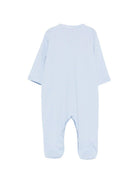 Pigiama per neonato Petit Bateau azzurro con chiusura con bottoni a pressioni A0FEX 01 PETIT BATEAU KIDS 
