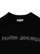 Felpa per bambino The Marc Jacobs Kids nero con stampa logo W60634 09B THE MARC JACOBS KIDS 