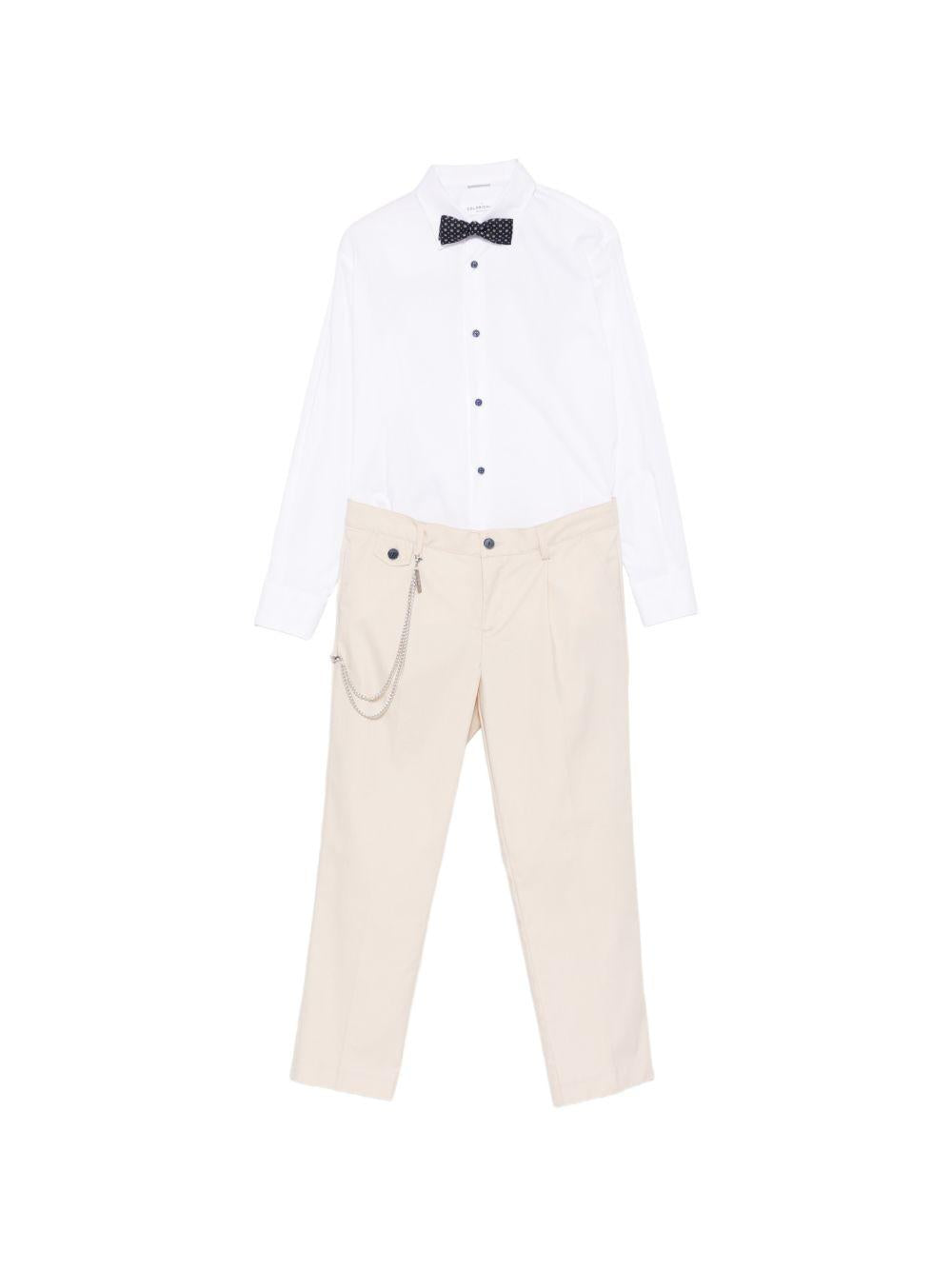 Completo confort per bambino Colorichiari blu con bottoni color oro MC548385 4928d 60 COLORICHIARI KIDS 
