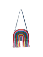 Borsa per bambina Stella McCartney Kids in denim con motivo arcobaleno TZ0B18 Z4161 606 STELLA McCARTNEY KIDS 