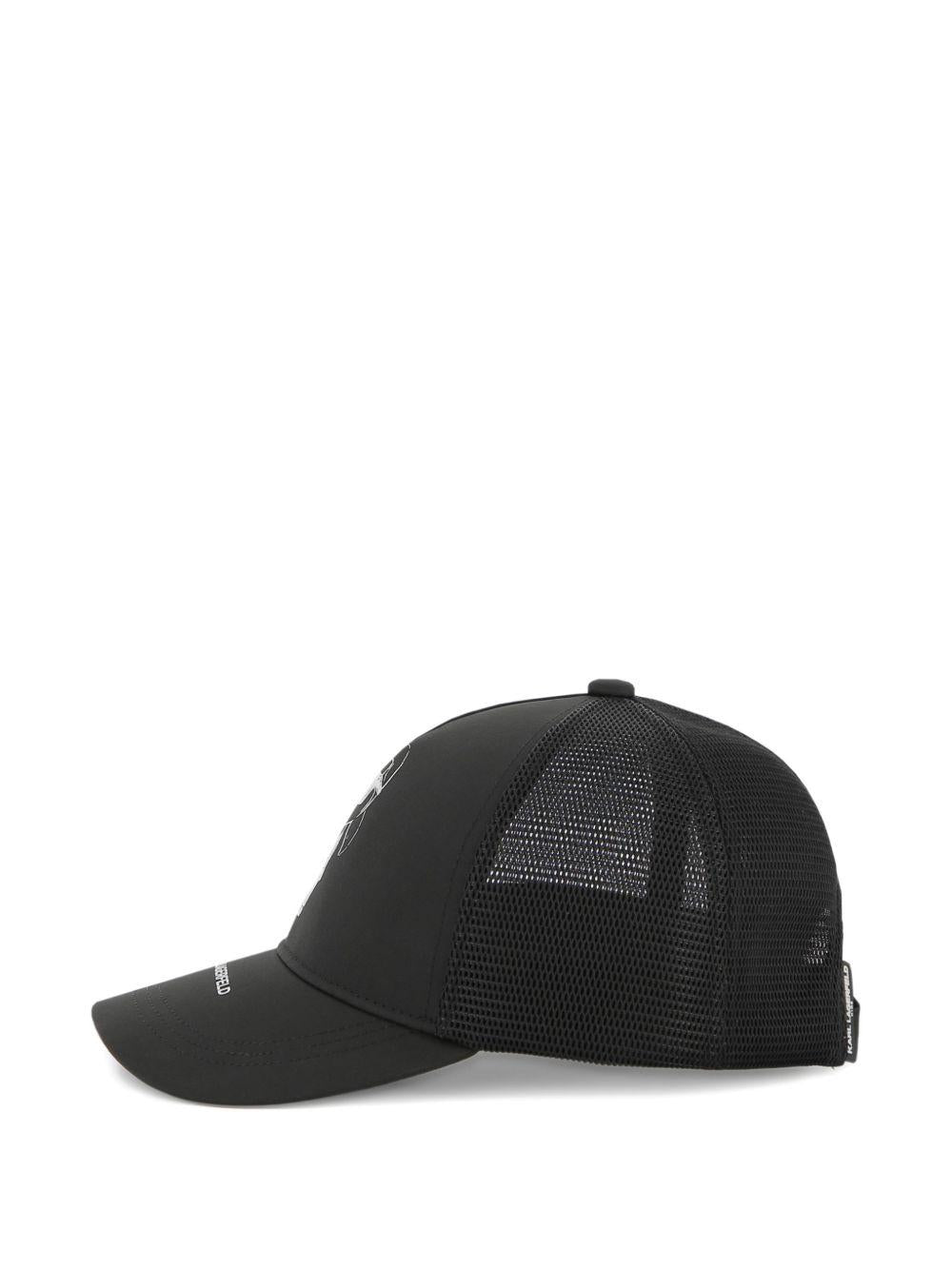 Berretto da baseball per bambino Karl Lagerfeld Kids grigio ricamato Z31198 016 KARL LAGERFELD KIDS 