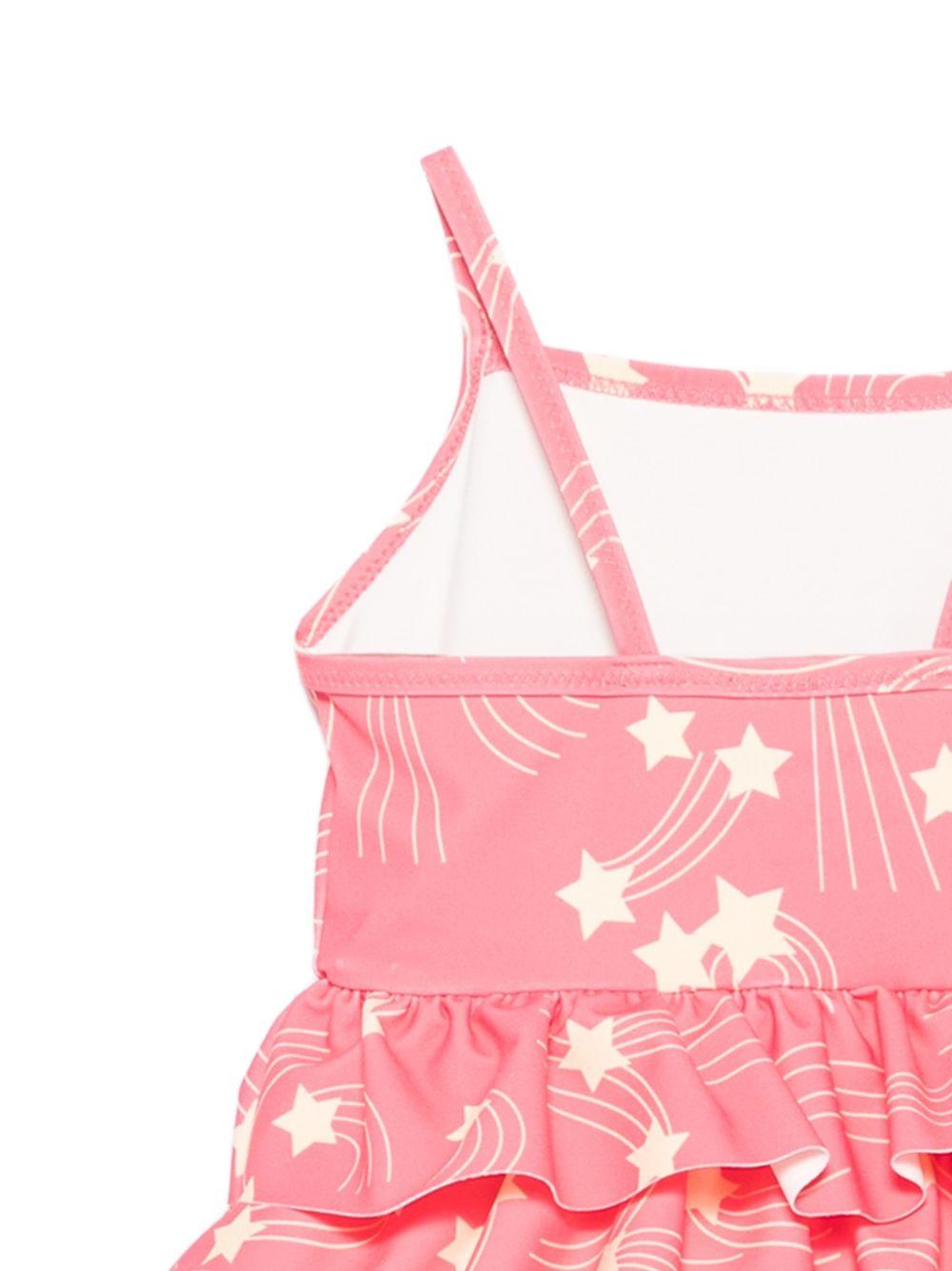 Costume intero per neonata Mini Rodini rosa con stampa a stelle all-over 26280106 PINK MINI RODINI KIDS 