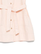 Abito per bambina Bonpoint rosa con cintura in vita staccabile S06GDRW00027 025A BONPOINT KIDS 