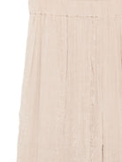 Pantaloni per donna Alysi beige con dettagli ricamati 216115 P6047 CP ALYSI 