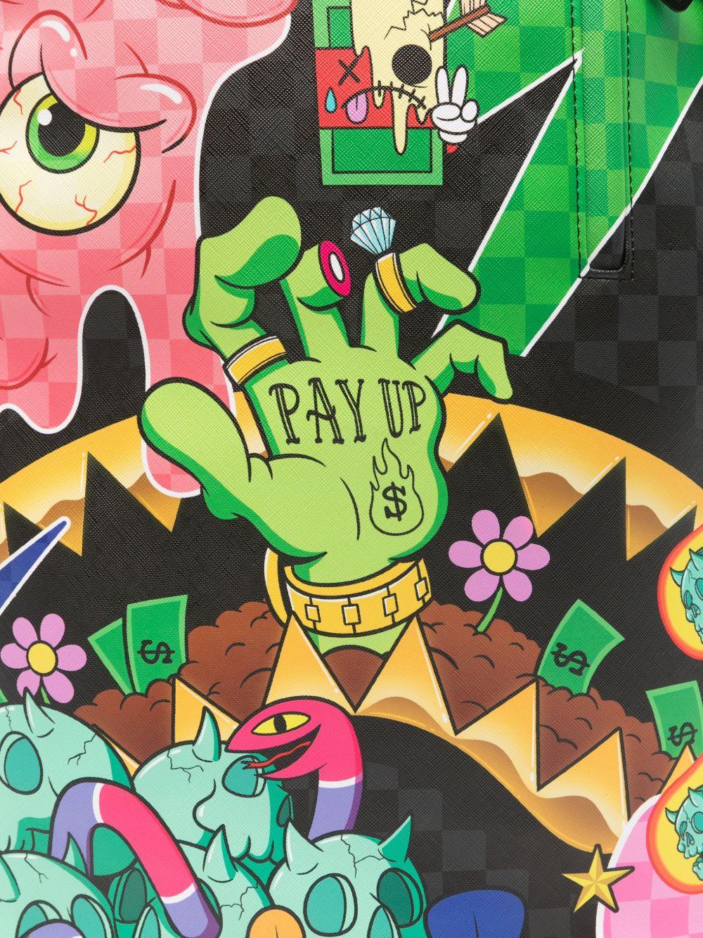 Zaino per bambino Sprayground kid multicolore con stampa grafica 910B8305 NSZ SPRAYGROUND KIDS 