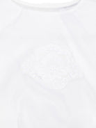 Completo per neonata Jesurum Baby bianco con ricamo sul davanti PERICLE GAIO MUSA BIANCO JESURUM KIDS 