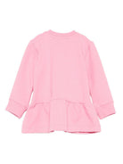 Abito per neonata MSGM Kids rosa con stampa di gatto F5MSNGDR289 MS038 MSGM KIDS 