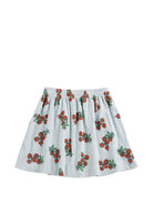 Gonna per bambina Bobo Choses azzurra con stampa grafica all-over B126AC075 451 BOBO CHOSES KIDS 