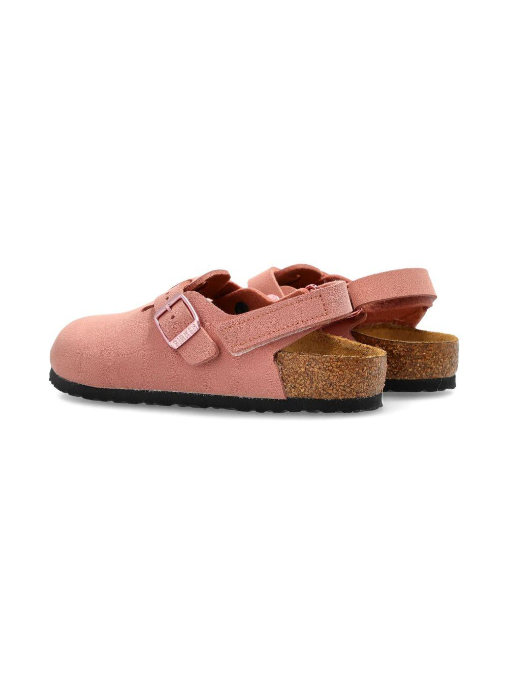 Sandali per bambina Birkenstock Kids rosa con cinturino posteriore 1030824 PINK BIRKENSTOCK 