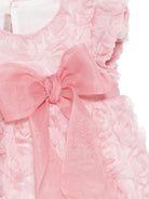 Abito per neonata La Stupenderia rosa con dettaglio fiocco 2CCAB66 X05 LA STUPENDERIA KIDS 