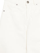 Jeans per bambina Douuod Kids bianchi con orlo sfrangiato DY6Q30 Z3702 101 DOUUOD KIDS 