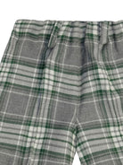 Shorts per neonato Paio Crippa multicolor con motivo a quadri ULIVO 4625 PAIO CRIPPA 