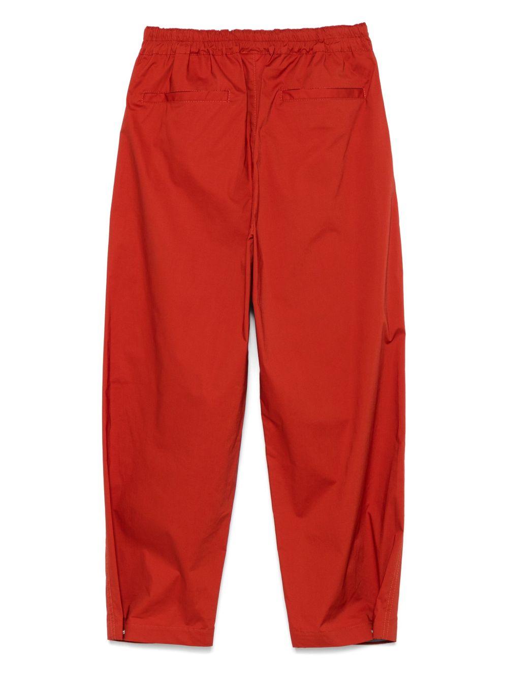 Pantaloni per donna Merci rosso con design elasticizzato P404 KETCHUP MERCI 