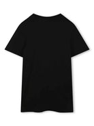 Abito modello T-shirt Snapshot per bambina Marc Jacobs Kids nero con girocollo W60530 09B THE MARC JACOBS KIDS 