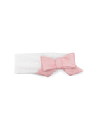 Fascia per capelli per neonata Colorichiari bianca con fiocco rosa FN978546 4844 84 COLORICHIARI KIDS 