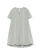 Abito per bambina Emporio Armani Kids verde plsserato EG000844 AF16133 U9019 EMPORIO ARMANI KIDS 